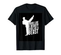 on dirait Une beauté Qui Donne des Coups de Pied comme Une bête, Un Kickboxer drôle T-Shirt Graphique avec Valeur