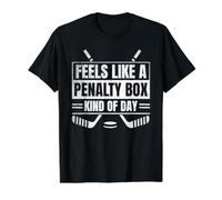 on dirait Une journée Amusante pour Les Amateurs de Hockey T-Shirt Graphique avec Valeur, Homme, Noir, S