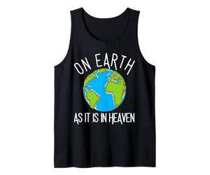 on Earth As It is in Heaven Science Professeur de Foi chrétienne Débardeur