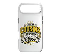 on Est Cousins Ça Explique Beaucoup Humour Cousinade Coque pour iPhone Air