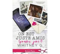 On est juste amis (promis, juré !) - Gracia Whitney - MxM Bookmark - broché - Roman