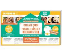 On fait quoi pour le dîner au robot-cuiseur à aimanter sur le frigo 2025-2026 - Marine Rolland - Editions 365 - broché - Agenda