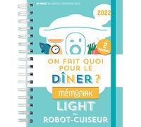 On fait quoi pour le dîner au robot-cuiseur ? Spécial recettes light Mémoniak 2022