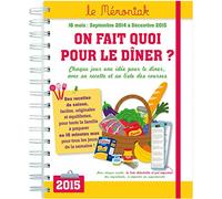 On fait quoi pour le dîner ? Mémoniak 2014-2015