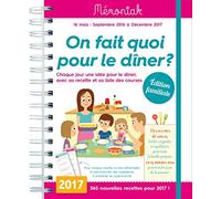 On fait quoi pour le dîner ? Mémoniak 2016-2017