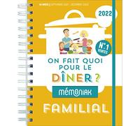 On fait quoi pour le dîner ? Mémoniak 2021-2022