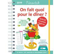 On fait quoi pour le dîner Spécial recettes légères Mémoniak 2019