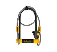 On-Guard 8012 Bulldog Keyed Shackle Lock, Black, 11.5 x 23.0 cm