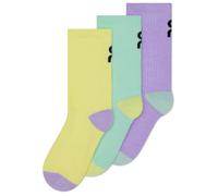 On - Kid's Logo Sock High 3-Pack - Chaussettes multifonctions - EU 33-35 - bloom / creek