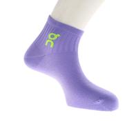 On Logo Sock Mid 3P Chaussettes M Violet