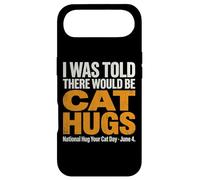 on m'a Dit qu'il y aurait des câlins pour Chats - National Hug Your Cat D Coque pour iPhone Air