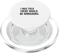 On m'a dit qu'il y aurait des dinosaures drôles PopSockets PopGrip pour MagSafe