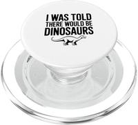 on m'a Dit qu'il y aurait des Dinosaures PopSockets PopGrip pour MagSafe