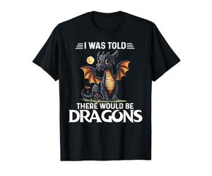On m'a dit qu'il y aurait des dragons, de jolis fantasmes mythiques T-Shirt
