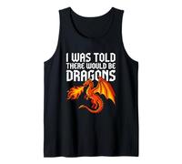 on m'a Dit qu'il y aurait des Dragons Débardeur