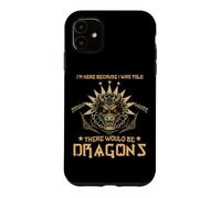 on m'a Dit qu'il y aurait des Dragons Joust Jousting Ren Faire Coque pour iPhone 11