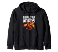 on m'a Dit qu'il y aurait des Dragons Sweat à Capuche