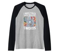 on m'a Dit qu'il y aurait des épées à l'époque médiévale Manche Raglan
