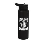 On m'a dit qu'il y aurait des épées Stainless Steel Insulated Water Bottle