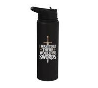 On m'a dit qu'il y aurait des épées Stainless Steel Insulated Water Bottle