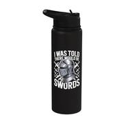On m'a dit qu'il y aurait des épées Stainless Steel Insulated Water Bottle