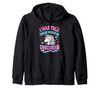 on m'a Dit qu'il y aurait des Licornes Sweat à Capuche