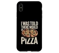 on m'a Dit qu'il y aurait Pizza Funny Office Coque pour iPhone XS Max