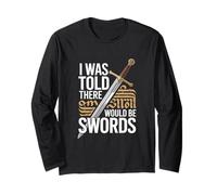 on m'a Dit qu'il y aurait Un Festival Swords Renaissance Manche Longue