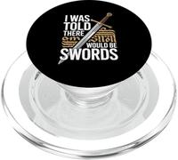 on m'a Dit qu'il y aurait Un Festival Swords Renaissance PopSockets PopGrip pour MagSafe