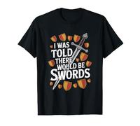 on m'a Dit qu'il y aurait Un Festival Swords Renaissance T-Shirt Graphique avec Valeur