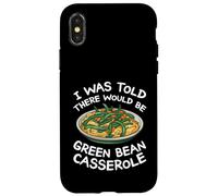 On m'a dit qu'il y avait une casserole de haricots verts Coque pour iPhone X/XS