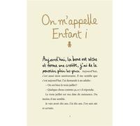 On m'appelle enfant I – Gallimard