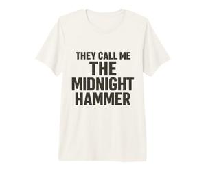 on m'appelle Le Midnight Hammer USA T-Shirt Haut de Gamme