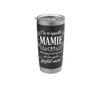 On M'appelle Mamie Trop Cool Pour Etre Appelee Grand-Mere Gobelet isotherme en acier inoxydable double paroi