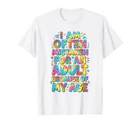 on me confond Souvent avec Une Adulte à Cause de Mon âge T-Shirt