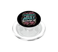 on me Prend Souvent pour Un Adulte à Cause de Mon âge. C'est drôle PopSockets PopGrip pour MagSafe
