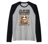 on me Prend Souvent pour Un Adulte à Cause de Mon âge, de la Paresse Manche Raglan