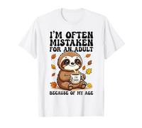 on me Prend Souvent pour Un Adulte à Cause de Mon âge, de la Paresse T-Shirt