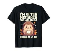 on me Prend Souvent pour Un Adulte à Cause de Mon âge Hérisson T-Shirt