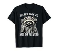 on My Way to Make The Vibe Weird Funny Raton Laveur T-Shirt