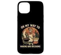 « on My Way to Making Bad Decisions » Barbecue Amusant Coque pour iPhone 15 Plus