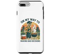 « on My Way to Making Bad Decisions » Barbecue Amusant Coque pour iPhone 7 Plus/8 Plus