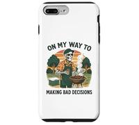 « on My Way to Making Bad Decisions » Barbecue Amusant Coque pour iPhone 7 Plus/8 Plus