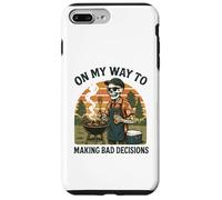 « on My Way to Making Bad Decisions » Barbecue Amusant Coque pour iPhone 7 Plus/8 Plus