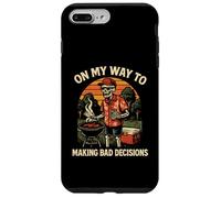 « on My Way to Making Bad Decisions » Barbecue Amusant Coque pour iPhone 7 Plus/8 Plus