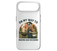 « on My Way to Making Bad Decisions » Barbecue Amusant Coque pour iPhone Air