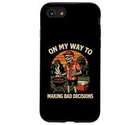 « on My Way to Making Bad Decisions » Barbecue Amusant Coque pour iPhone SE (2020) / 7/8