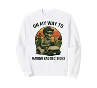 on My Way to Making Bad Decisions - Golf Amusant Golfeur Sweatshirt