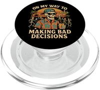 on My Way to Making Bad Decisions - Vacances à la Plage Amusantes PopSockets PopGrip pour MagSafe