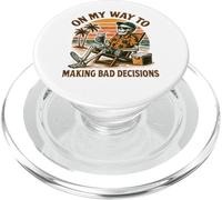 on My Way to Making Bad Decisions - Vacances à la Plage Amusantes PopSockets PopGrip pour MagSafe